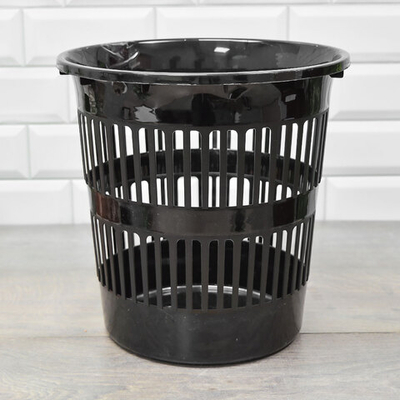 Корзина для мусора 11л, цвет чёрный