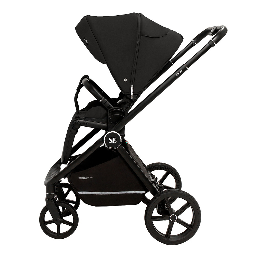 Коляска 3 в 1 Sweet Baby Cupola New + автокресло Premier Grey Moon Black