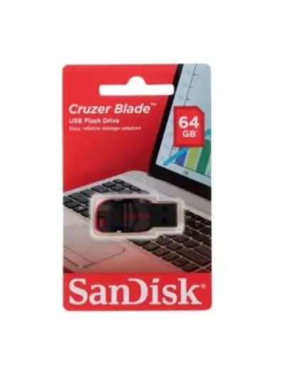 Память USB Flash 64 ГБ Cruzer Blade SDCZ50-064G-B35 BLACK