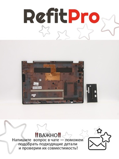 Нижняя часть корпуса (поддон) для ноутбука Lenovo Yoga 500-14IBD / Flex 3-1470 , черный (5CB0H91166), оригинал