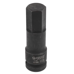 Головка-бита 6-гранная ударная 19мм,1/2'' Forsage F-24407819MPB