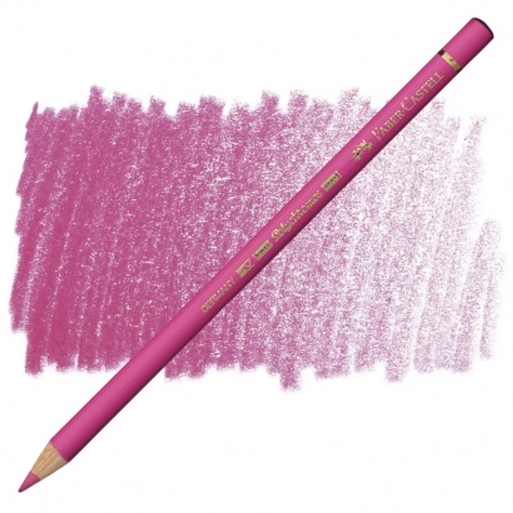 Карандаш художественный Faber-Castell "Polychromos", цвет 128 пурпурно-розовый