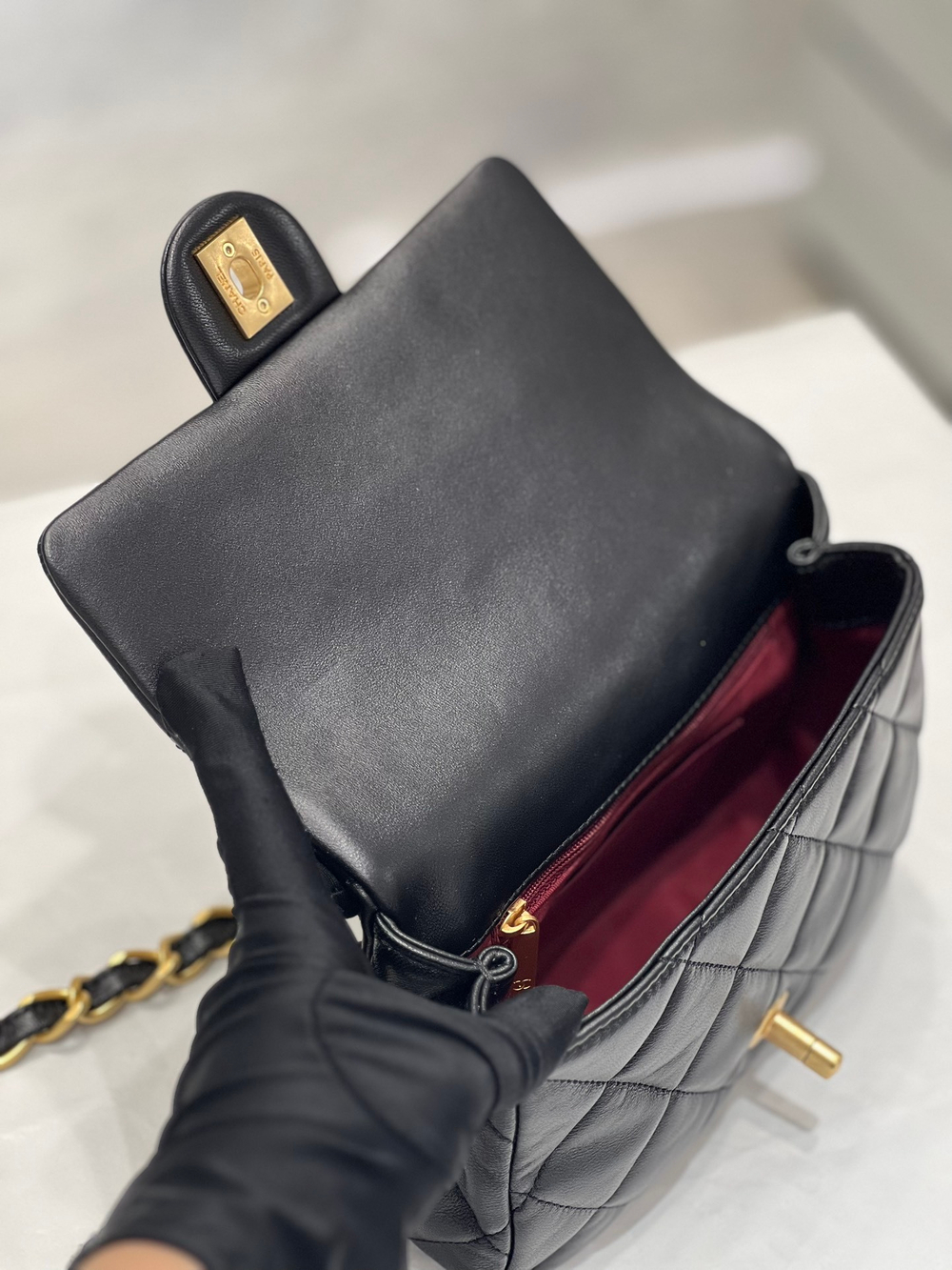 Chane1 Small Flap Bag 21 cm