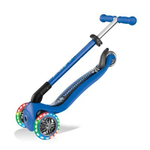 Самокат Globber Primo Foldable Fantasy Lights синий