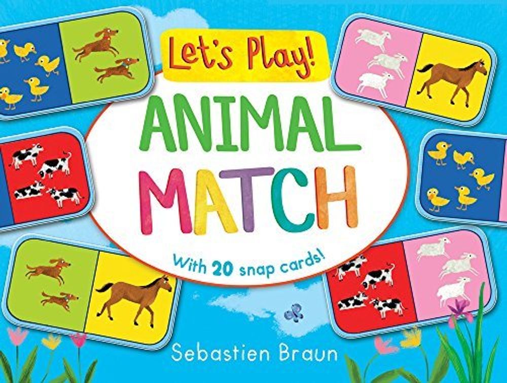 Let&#39;s Play! Animal Match  (board book)