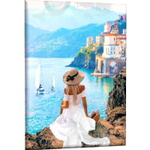 Картина рисование по номерам 40*50 см «Вид на залив» GLA07