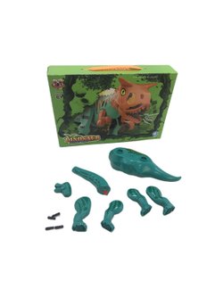 Игрушка Динозавр на батарейках (2032) цвет зеленый