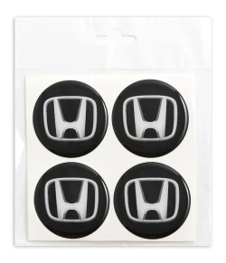 Наклейки на колпак СИЛИКОН 55мм Honda 4пр KOTA