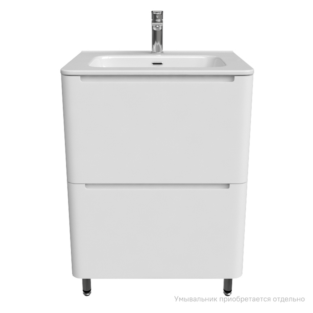 Тумба напольная IDDIS Edifice, белая, 60 см, EDI60WFi95