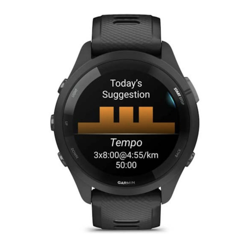 Умные часы Garmin Forerunner 265 Amoled Music Black 010-02810-50