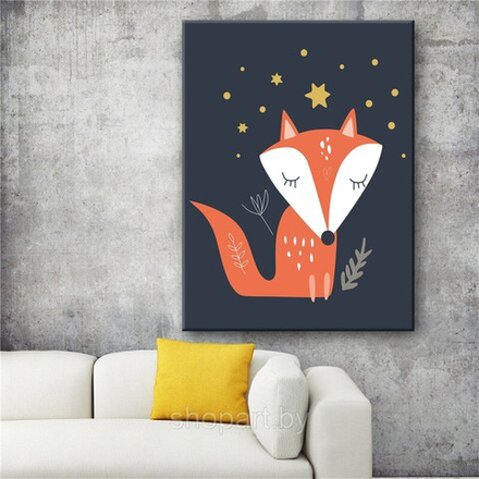 Интерьерная картина в технике цифровой печати. АРТ 036 Детская комната