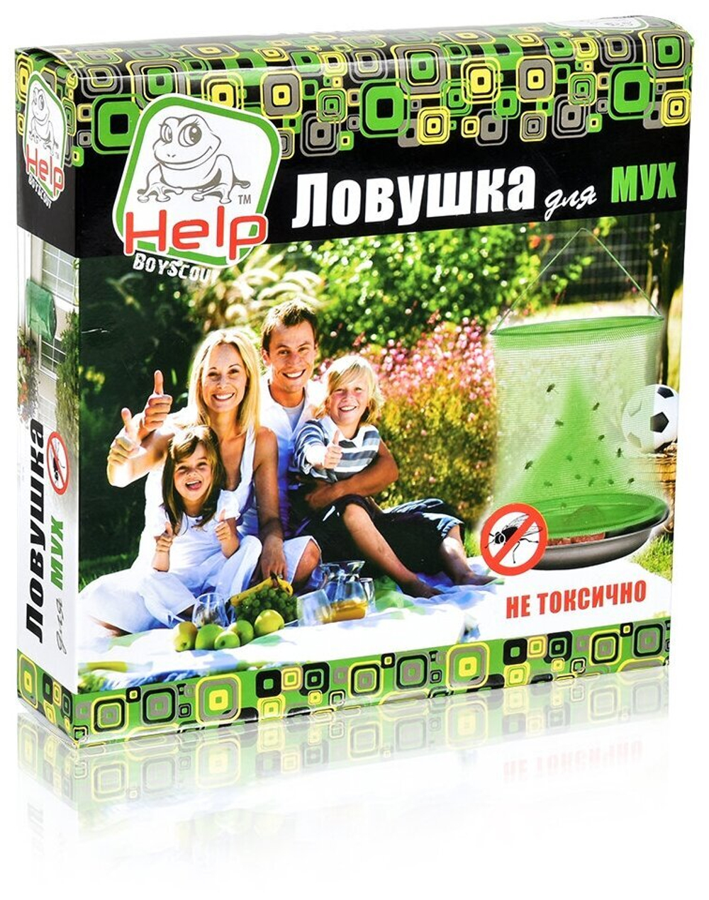 ЛОВУШКА HELP ДЛЯ МУХ Ø19Х33,5СМ 80104