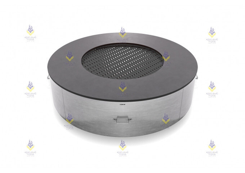 Круглый батут Ø160 (прыж. пов. Ø91) черный