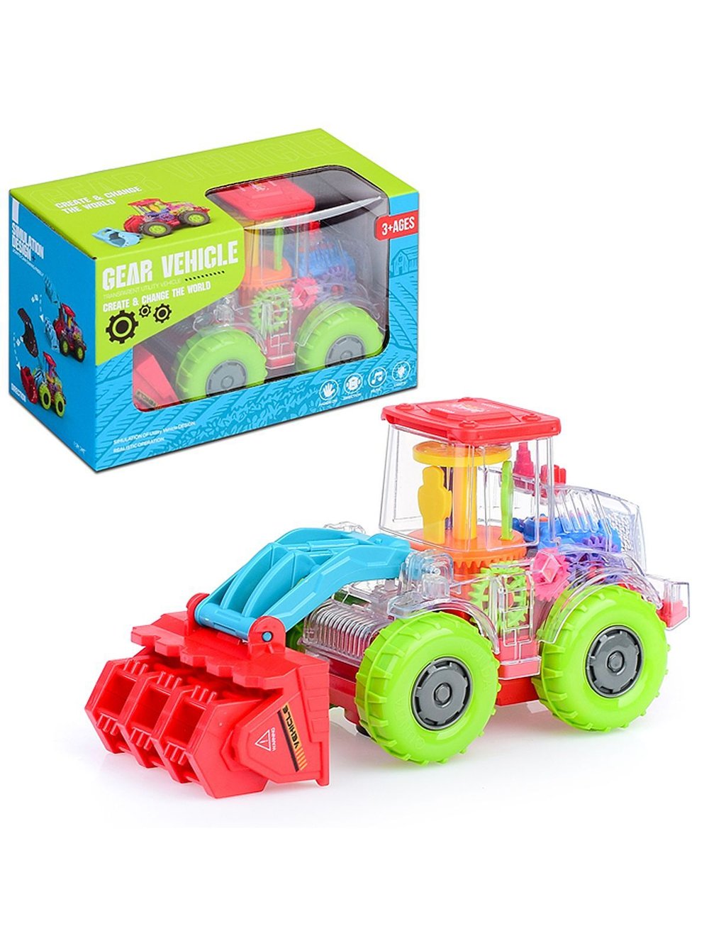 Игрушка Трактор на батарейках (X555-52)