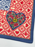 Платок красно-синий Vivienne Westwood