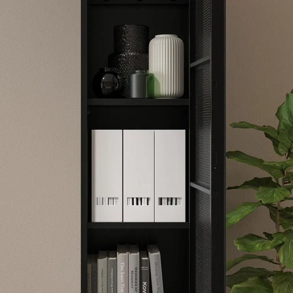 Шкаф с дверцами - IKEA IVAR/ИВАР ИКЕА, 160х30х40 см, черный