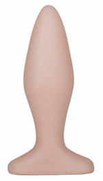 Телесный анальный плаг - 11,5 см. (Цвет: телесный)