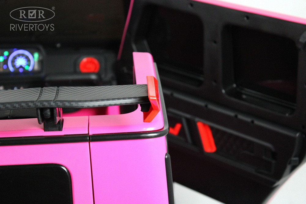 Детский электромобиль RiverToys Z888ZZ PINK/розовый