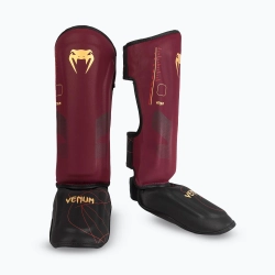 Шингарды Venum Tactical XT Shinguards black/burgundy/gold