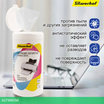 Салфетки для оргтехники Silwerhof 671215 100шт