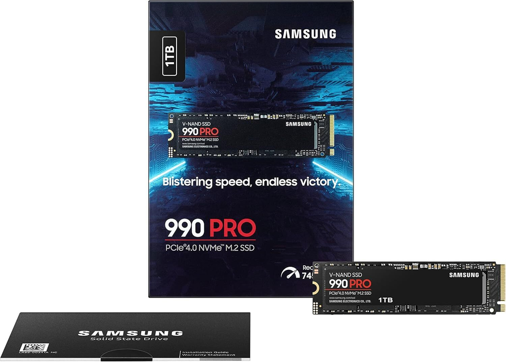 SSD-накопитель Samsung 990 PRO 1 ТБ (MZ-V9P1T0BW)