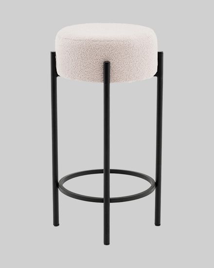 Стул барный Мали букле бежевый 