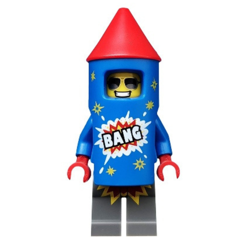 Парень в костюме фейерверка col316