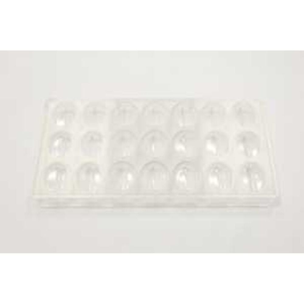 Форма для шоколада "Овал" 21 ячейка 35*27*12 мм, поликарбонат, P.L. Proff Cuisine