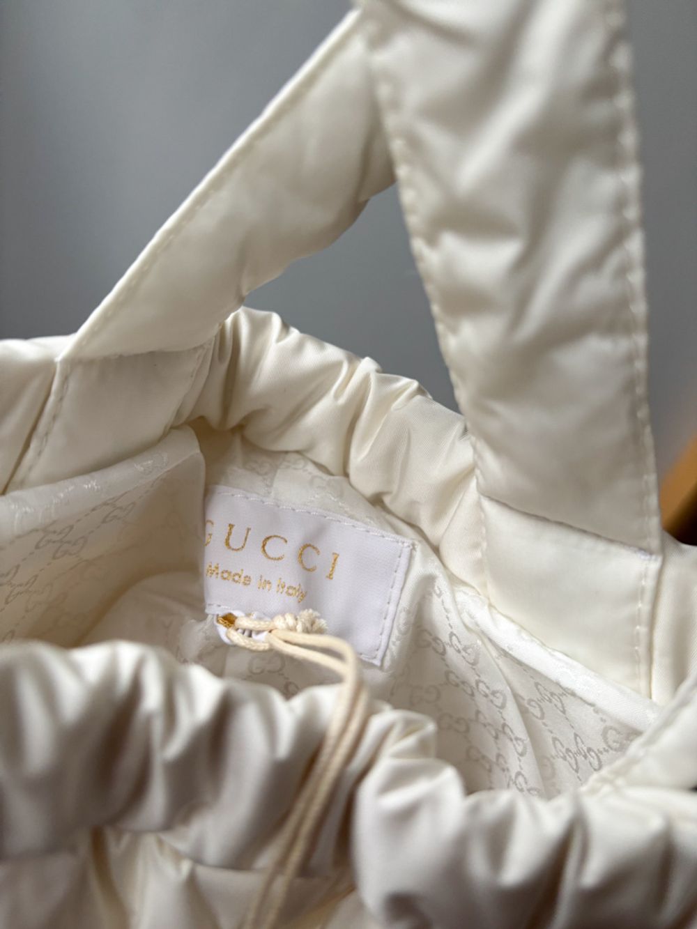 Новые пуховые брюки Gucci, 92