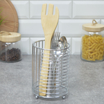 Подставка для столовых приборов 11*11*16см "Filo di ferro"