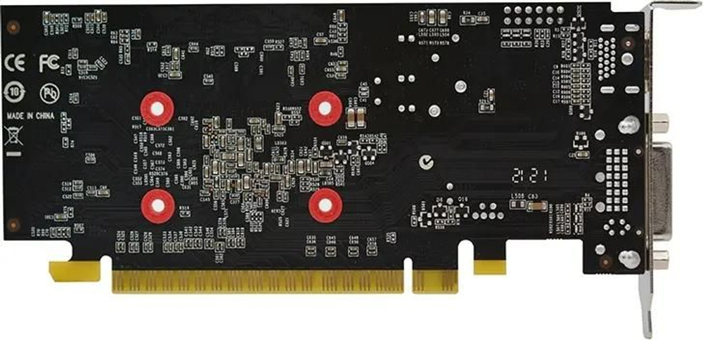 Видеокарта AFOX NVIDIA  GeForce GT 730 AF730 4ГБ DDR3, Low Profile,  Ret [af730-4096d3l5]