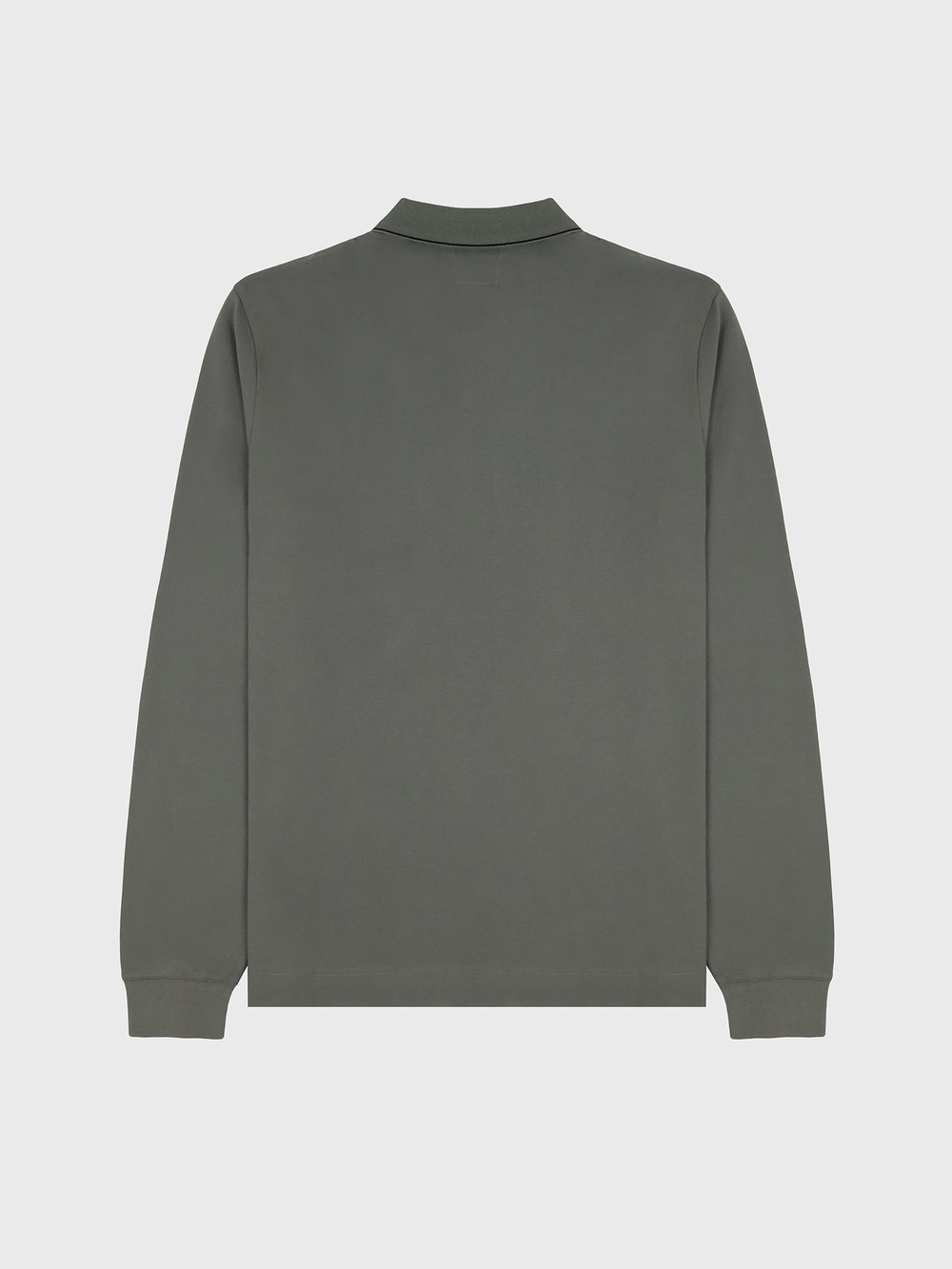 Поло с длинным рукавом C.P. Company Stretch Piquet Line Slim Dark Green