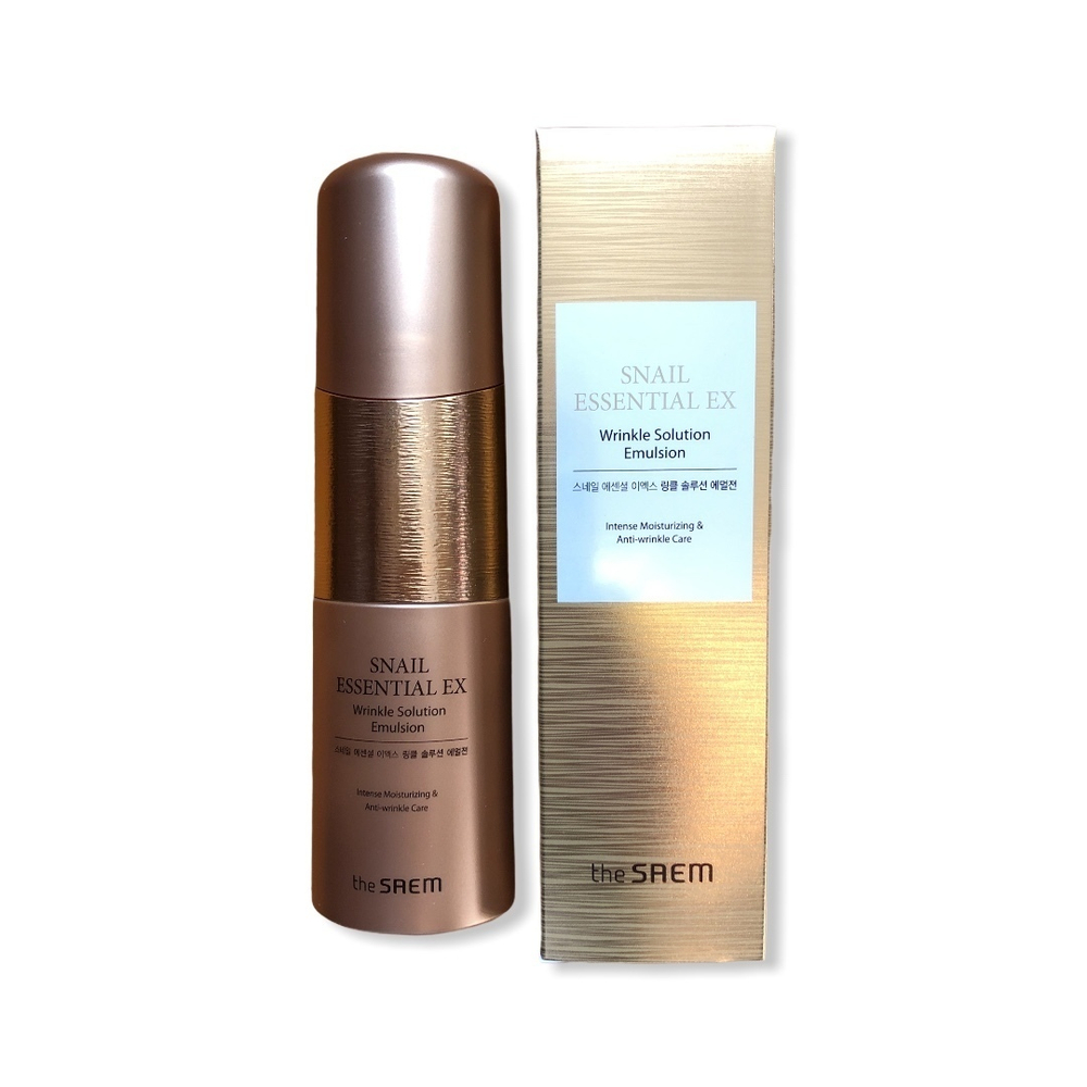 Snail Essential Эмульсия антивозрастная Snail Essential EX Wrinkle Solution Emulsion 150ml. Страна производитель: Корея (Уход за лицом)