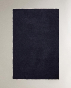 ZARA HOME ДЕТСКИЙ КАШЕМИРОВЫЙ ПЛЕД, СИНИЙ