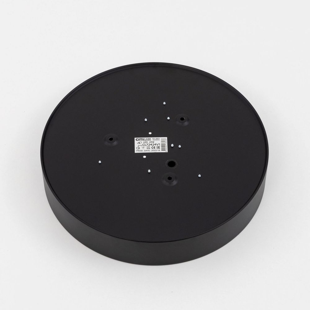 Citilux Купер CL72424V1 LED Светильник потолочный Чёрный