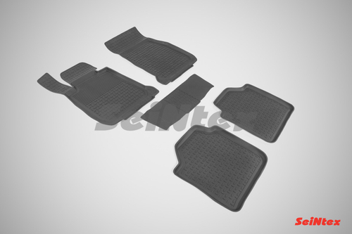 Резиновые коврики с высоким бортом для BMW 3 Ser F-34 GT 2011-н.в, Seintex.86535