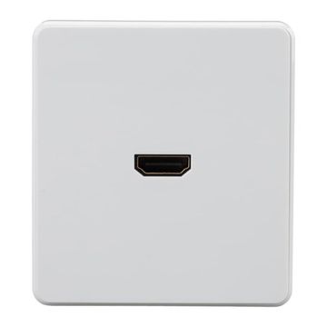 Розетка ROUND HDMI с/у перламутр KRANZ