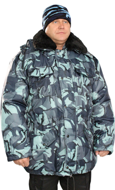 Куртка утеплённая "Зима" цв.Кукла серая