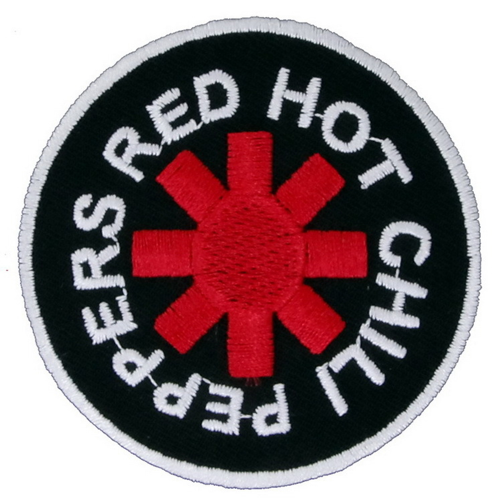Нашивка Red Hot Chili Peppers (черная)