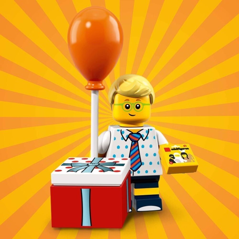 Минифигурка LEGO     71021 - 16 День Рождения Мальчика
