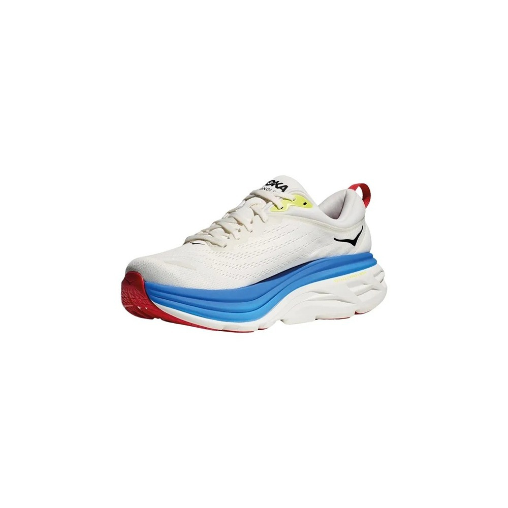 Кроссовки мужские HOKA M BONDI 8 Blanc De Blanc / Virtual Blue Retail