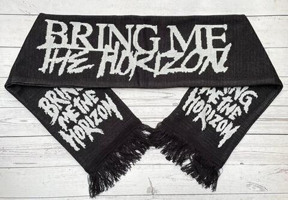 Шарф вязаный Bring me the horizon