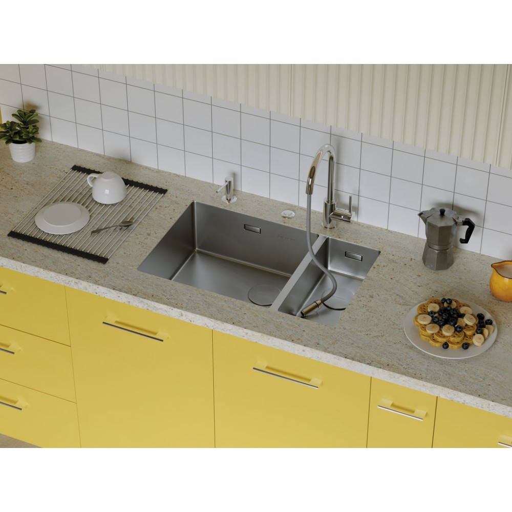 Кухонная мойка Omoikiri Taki 69-2-UIF-LG-R SIDE