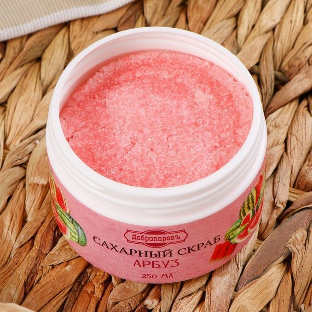Сахарный скраб для тела Арбуз - 250 мл.