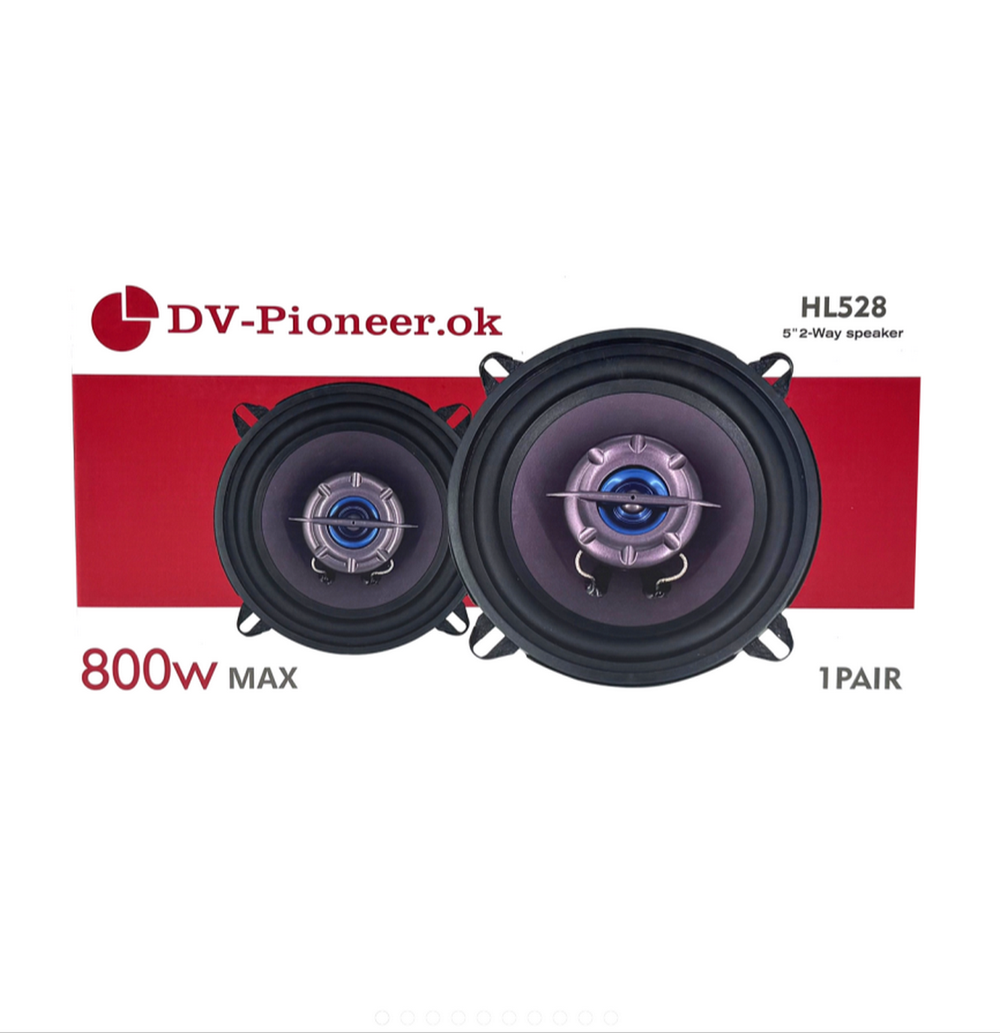 Автоколонки 13см. 2-Way 5" с сетками "комплект2шт" DV-pioneer.Ok