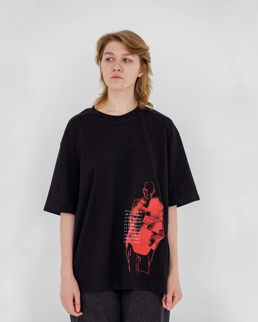 Футболка Четверг/Бездельник Черная