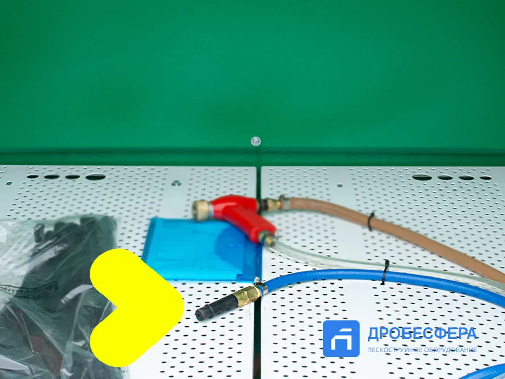 Пистолет обдувочный для пескоструйной камеры 3/8" NPT арт. 10115901