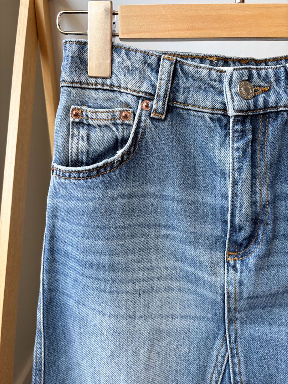 Джинсовая юбка Zara, 140