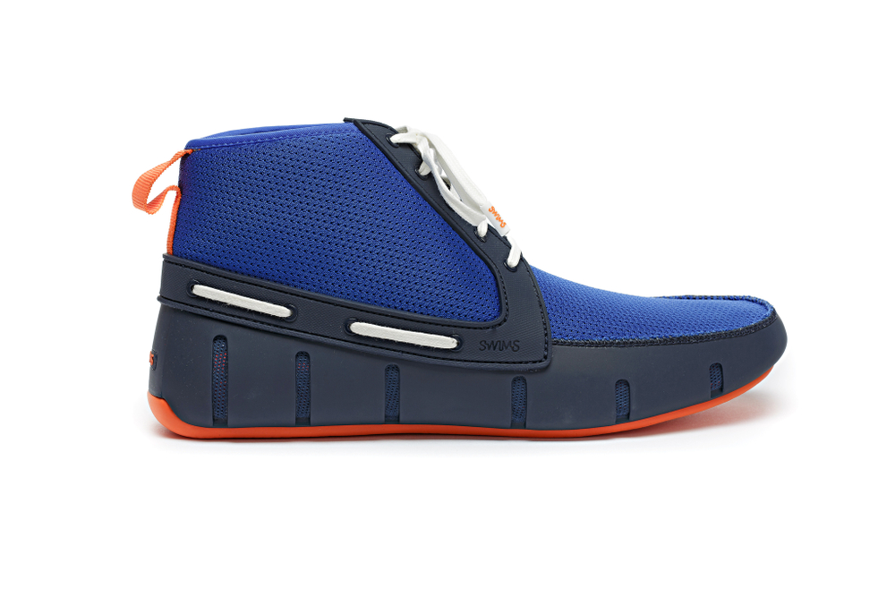 Мокасины Swims Sport High Сине-Голубые