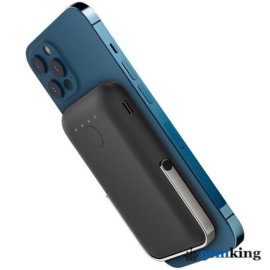 Uniq Hoveo 5000W Magnetic wireless 15W USB-C PD 20W with stand 5000 мАч Gray